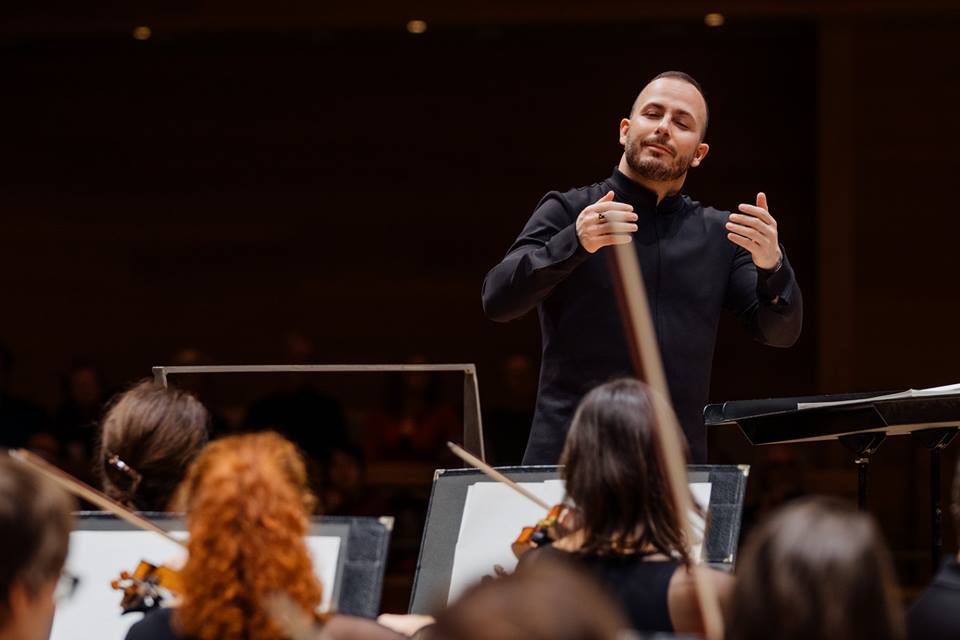 L'Orchestre Métropolitain et son chef, Yannick Nézet-Séguin